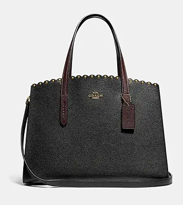 🌺🌹Coach Charlie Carryall With Scallop Rivets Style No. 73845 • $380