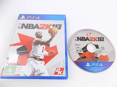 Mint Disc Playstation 4 Ps4 NBA 2K18 2018 18 Free Postage • $9.90