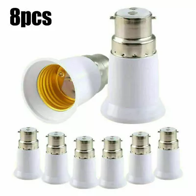 Adapters For BC B22 To ES E27 Lamp Base Converters Light Bulb Socket Lamp Holder • $8.99