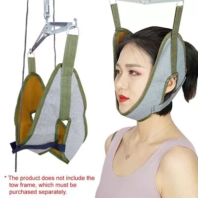 Over Door Hanging Neck Cervical Traction Device Stretch Gear Brace Fixing Strap; • £4.33