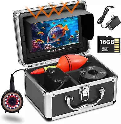 Underwater Fishing Camera Upgraded 720P Camera W/Dvr Portablen Ice Fishing Cam • $223.99