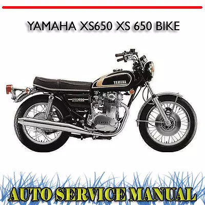 Yamaha Xs650 Xs 650 Bike Workshop Service Repair Parts & Owner Manual ~ Dvd • $17.99