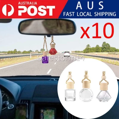 $17.70 • Buy NEW 10X Car Air Freshener Diffuser Essential Oil Aromatherapy Fragrance Bottles