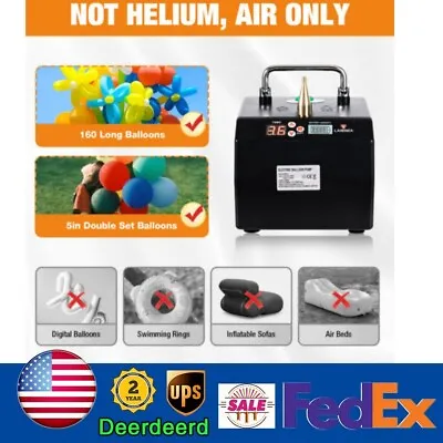 B231 Lagenda Portable Electric Balloon Pump Balloon Inflator Air Blower (Update) • $144