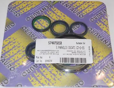 1971-1974 Ducati 750 GT Sport SS Super Sport Engine Oil Seal Kit 574A750SR • $27.99