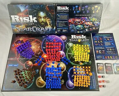 $37.36 • Buy Risk: StarCraft Collector's Edition Hasbro 2012 Blizzard Strategy Board Game 