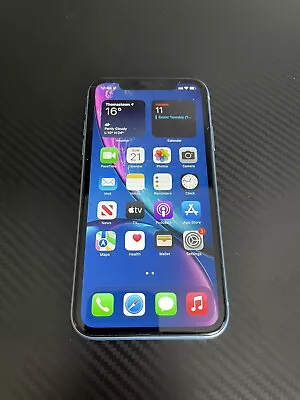 Apple IPhone XR - 64GB - Blue (Unlocked) A2105 (GSM) (AU Stock) • $180