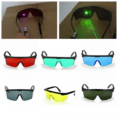 £3.99 • Buy Laser Safety Protection Goggles Glasses Eye Spectacle Tinted Protective Glasses