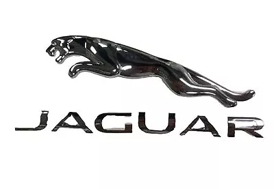 Chrome Jaguar Logo Emblem Rear Badge Decal XF XJ XK XJR XJS E X S TYPE • $19.98