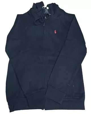 Men's Long Sleeve Ralph Lauren Polo Full Zip Hoodie And Cable Knit Jumper • £27.98