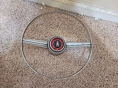 1966 Plymouth Steering Wheel Full Ring Option Horn Ring Belvedere Satellite Fury • $175