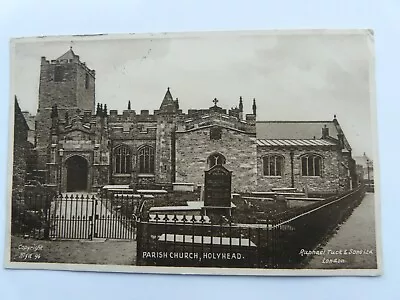 HOLYHEAD PARISH CHURCH. Sent 1936. Raphael Tuck & Sons (222) • £3.99