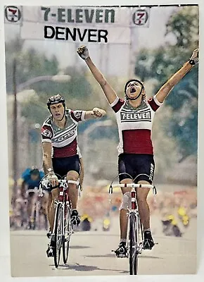 New Coors Bicycle Classic Ron Kiefel 7-Eleven Postcard Cycling Ron Hayman 7-11 • $5.99