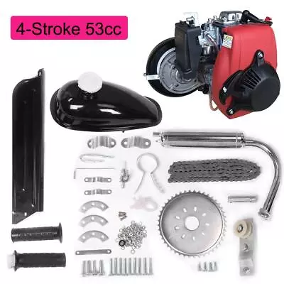 New Full Set 4 Stroke 53cc Bicycle Cycling Gas Petrol Motored Engine Kit Scooter • $159.95