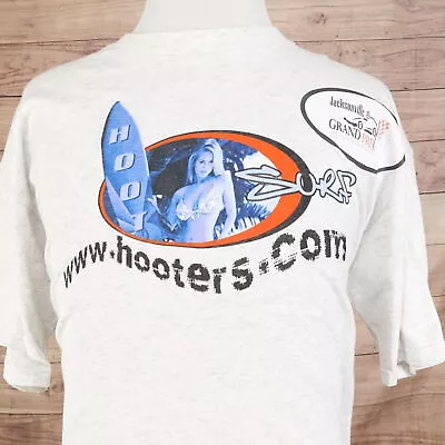 VINTAGE HOOTERS SURF USA MADE SHORT SLEEVE T-SHIRT SIZE XL 90s  • $20