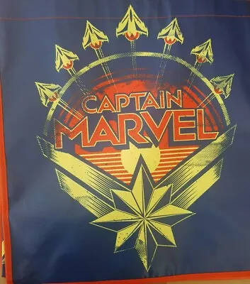 Captain Marvel Bag Gift Canvas Plastic New Free Ship  • $8.99