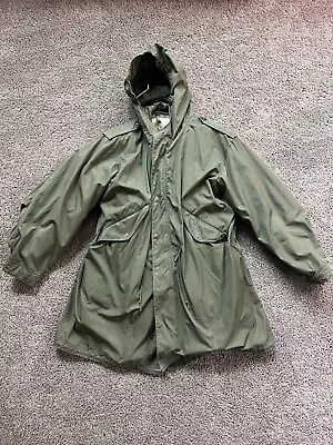 USGI Korean War M-1951 Fishtail Parka Medium With Liner July 1951 • $375