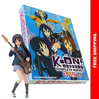 K-ON! Complete Boxset (Season 1 + 2 + The Movie + 5 OVA) English Sub Anime DVD • $46.99