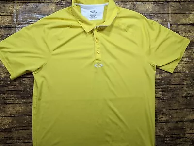 Oakley Shirt Mens XL Short Sleeve Golf Polo Lightweight Regular Fit Stretch • $10.97