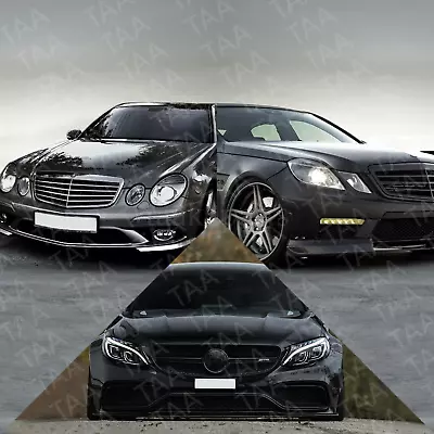 E63 AMG Style Front Bumper Cover Kit For Mercedea Benz C-Class W211 W212 03-16 • $531.99
