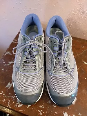 MBT Blue Silver Rocker Walking Shoes Size 7.5 • $50