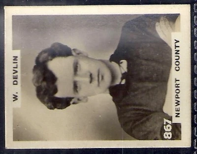 £2.99 • Buy Pinnace Football-pinnace Back-#0867- Newport County - W. Devlin