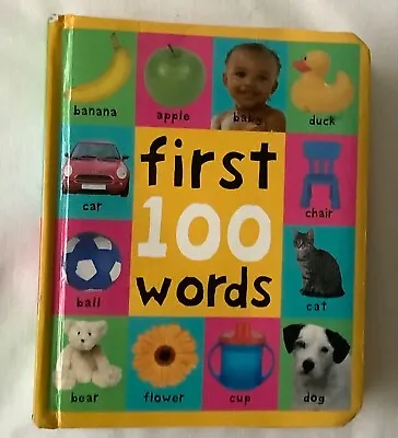 Marks And Spencer First 1000 Words Board Book New Unused Undamaged • £2.50