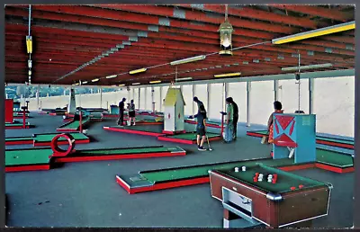 Roadside America - Loma Indoor Miniature Golf Scranton Pa  1977  AD PC2384 • $5