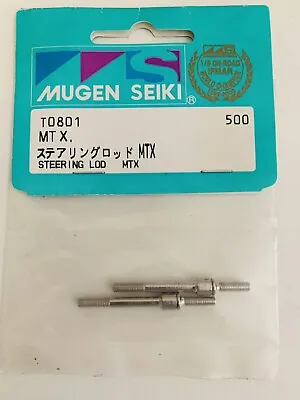 Mugen Seiki Steering Rods(2) Adjustable Replacement T0801 MTX5 6R 6 • $14.24