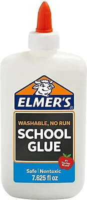 $6.45 • Buy New Elmers Liquid PVA Glue White Washable & Nontoxic 225 Ml, Great For Making Sl