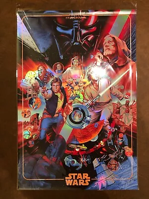 Martin Ansin Star Wars Foil Variant Print Ways Of The Force Art Mondo SDCC • $350