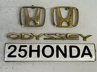 1994-1998 Honda Odyssey Optional Gold Emblem Package OEM Rare RA1 RA2 RA3 G1 • $60