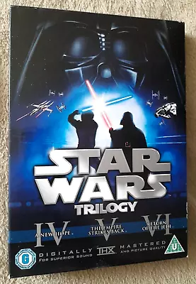 £14.95 • Buy STAR WARS TRILOGY DVD Box Set 6 Discs Includes Original Unaltered Versions