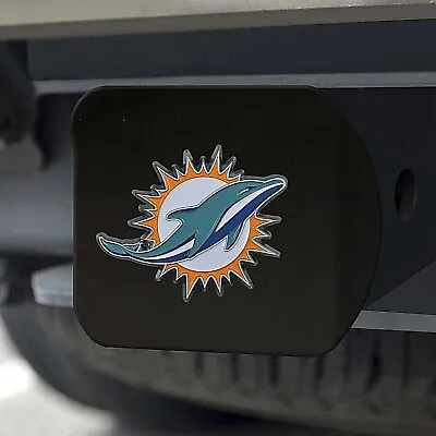 Miami Dolphins NFL  Black Hitch Cover • $25