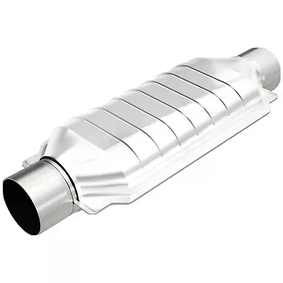 New Magnaflow 51509 High-Flow Universal OEM Grade Catalytic Converter (3” ID/OD) • $325