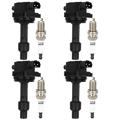 4 Pack For Volvo V40 1.9L L4 Ignition Coil And Spark Plug 2000-2004 2003 • $62.09