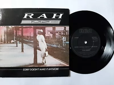 Rah Band ' Sorry Doesn't Make It Anymore / Night Wind' 7'' Rca 1985 P/s • £3