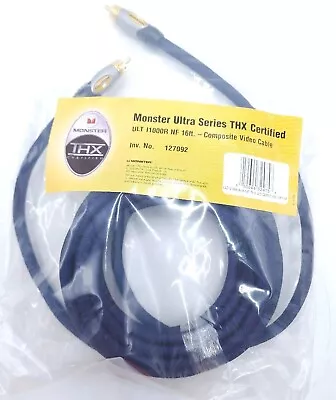 Monster Ultra Series THX Certified ULT I1000R NF 16' Composite Video Cable • $59.88