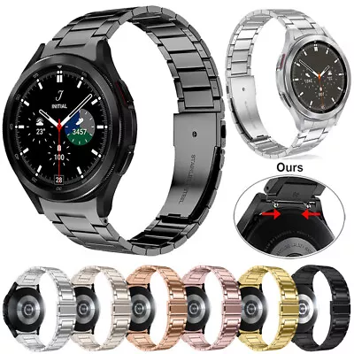 Stainless Band For Samsung Galaxy Watch 4 40 44 Classic 42 46mm Strap Bracelet • $20.95