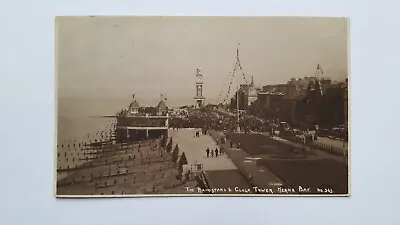 £2.50 • Buy The Bandstand & Clock Tower, Herne Bay - Dunsford's 1924 Postcard