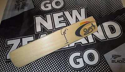 $99 • Buy Stephen Fleming  (New Zealand) Signed Kookaburra  Mini Cricket Bat Across Blade