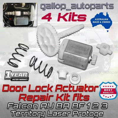 4 PCS Door Lock Actuator Repair Kit Fits Ford Falcon AU BA BF Territory SX SY SZ • $21.20