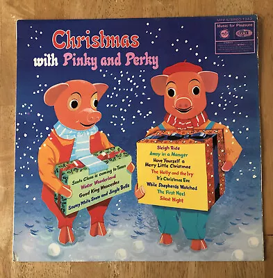 £8.50 • Buy Christmas With Pinky And Perky 12  Vinyl Album (Music For Pleasure MFP1342) 1969