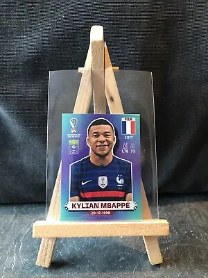 Panini Fifa World Cup Qatar 2022 Kylian Mbappe Sticker #fra 19 Mint • £2.99