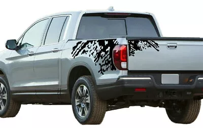 Graphics Mud Splash Sticker Kit For Honda Ridgeline Pickup Trunk Rear Side Decal • $79.99