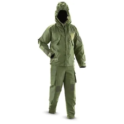 NBC Army Great Britain Military Surplus Jacket & Trousers Uniform Suit Size M-L • £18
