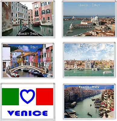 Various Venice - Italy - 96 X 67mm Jumbo Fridge Magnet - Present Gift Souvenir • £2.99
