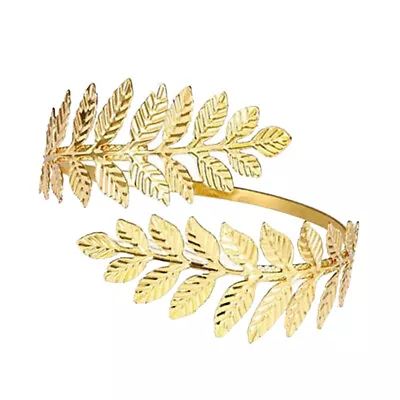 Swirl Tree Leaf Uppers Arm Cuff Armlet Armband Bangle Bracelet Adjustable • £3.90