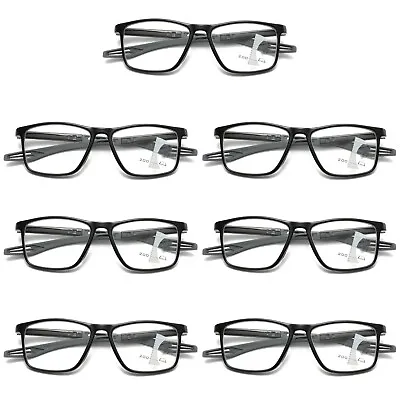 7PK Men Women Multifocus No Line Progressive Reading Glasses Multifocal Readers • $18.59