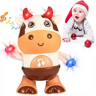 Baby Cow Musical Toys Baby Educational Learning Toy With Led Lights And Music • £6.92